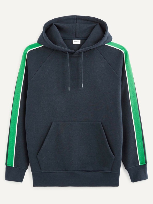 Celio Celio Vebandit tamnoplava muška majica s kapuljačom
