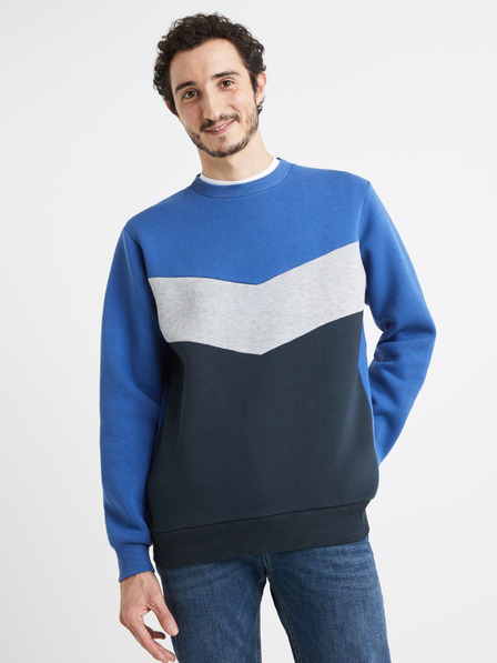 Celio Celio Vever sivo-plavi muški sweatshirt