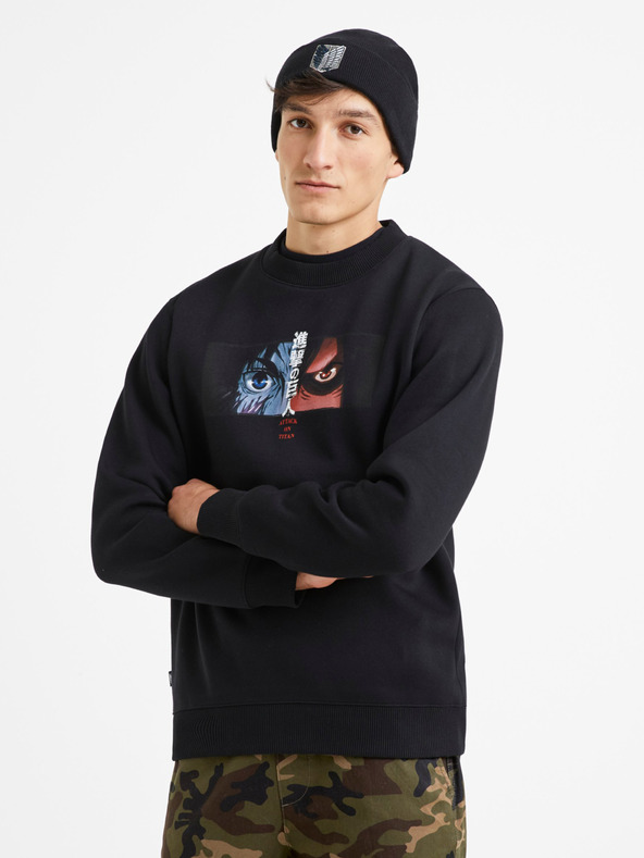 Celio Celio Attack on Titan crna muška majica