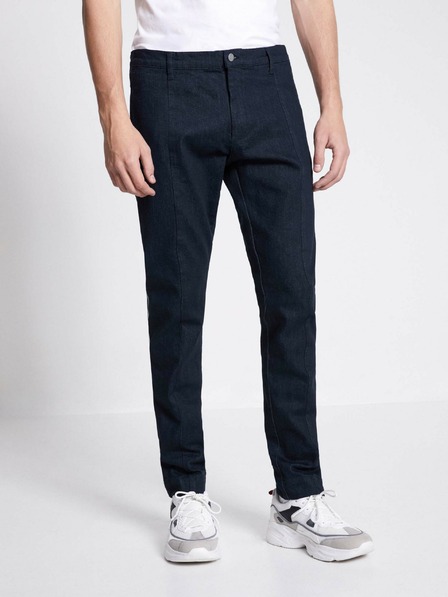 Celio Tamnoplave muške uske traperice s Celio C25 prugom