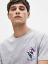 Celio Svijetlo siva muška majica s printom Celio Street Fighter