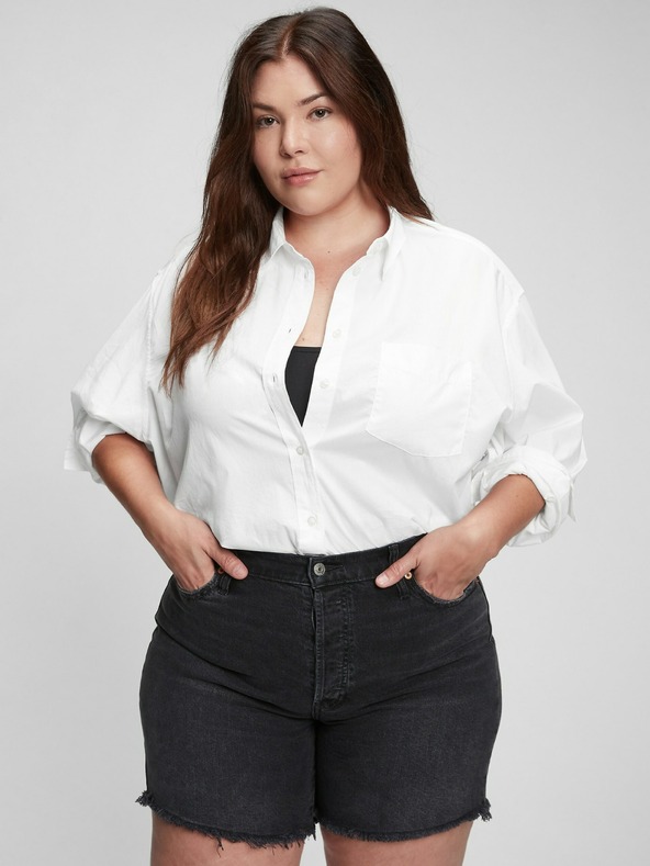 GAP Pamučna oversize košulja GAP