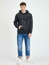 GAP Fleece duks s kapuljačom i logom GAP