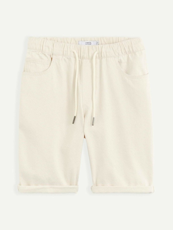 Celio Bojogdenbm Celio lanene kratke hlače