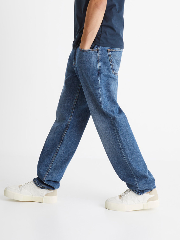 Celio Plave traperice opuštenog kroja Celio C75 Coback2