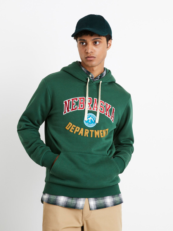 Celio Zelena muška majica Celio Nebraska Department