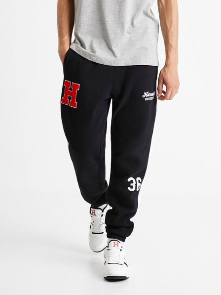 Celio Crne muške trenirke Sveučilišta Celio Harward