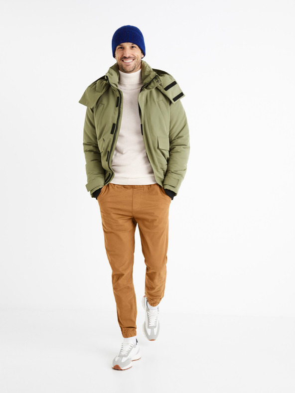 Celio Celio Voyage smeđe muške hlače