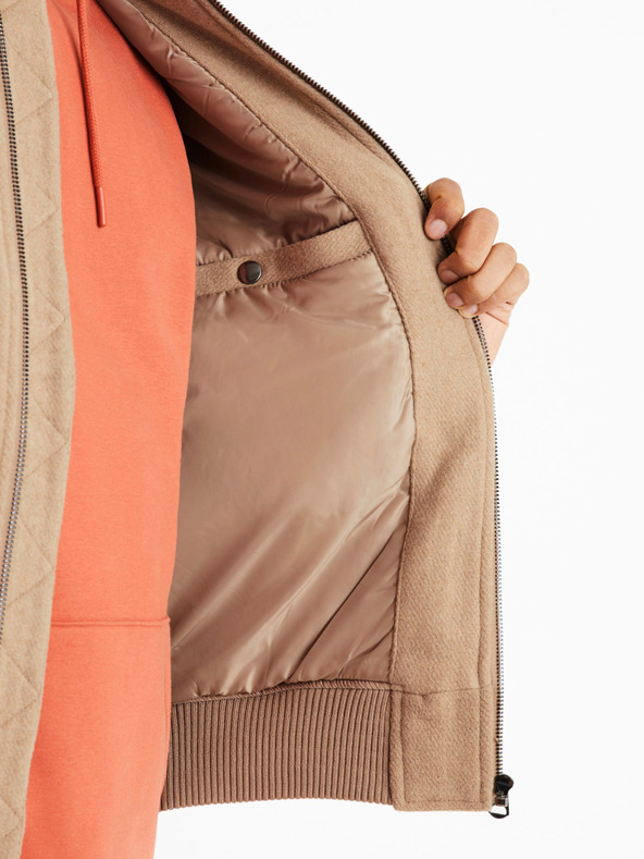 Celio Bež muška bomber jakna Celio Cubeauty