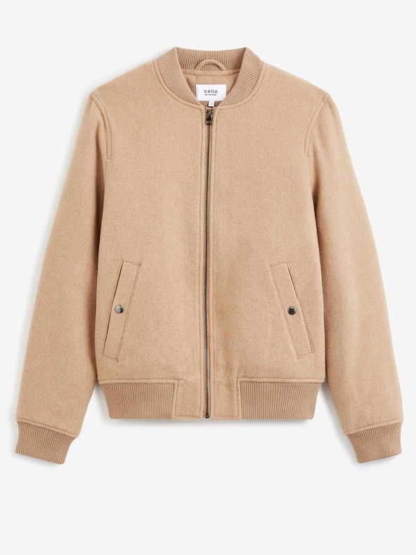 Celio Bež muška bomber jakna Celio Cubeauty