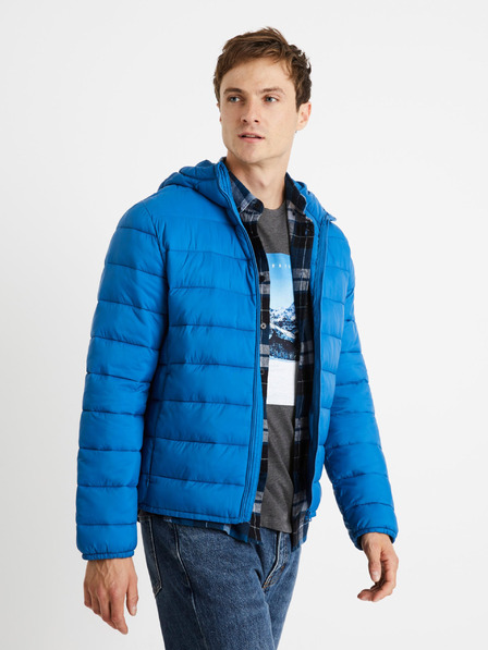 Celio Plava muška lagana prošivena jakna Celio Vububble