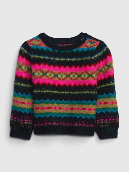 GAP Baby pulover s norveškim uzorkom GAP