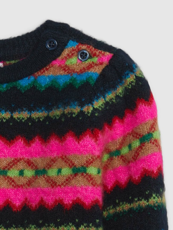 GAP Baby pulover s norveškim uzorkom GAP