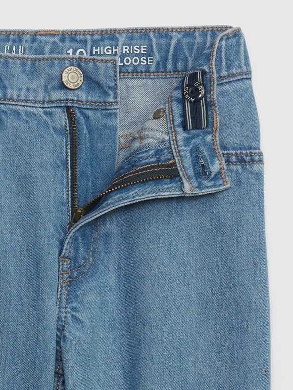 GAP Dječje '90s loose traperice visokog struka GAP