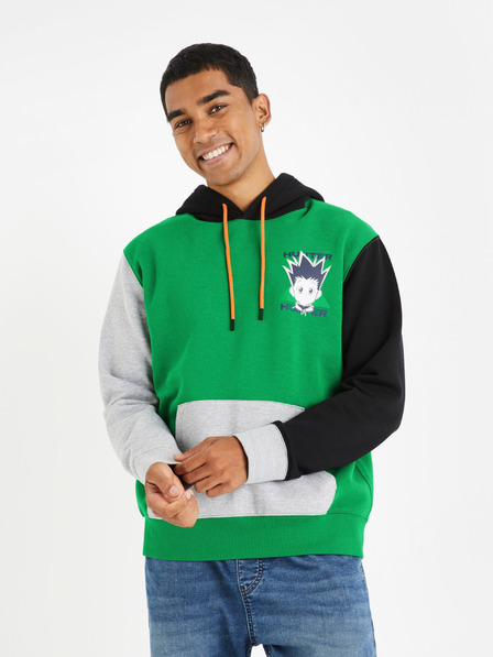 Celio Zelena muška majica Celio Hunter x Hunter