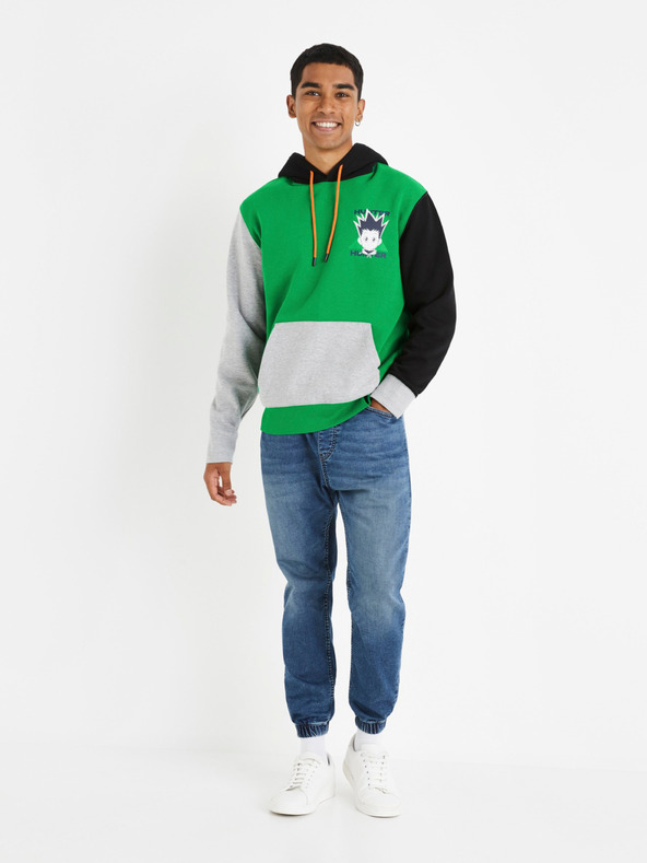 Celio Zelena muška majica Celio Hunter x Hunter