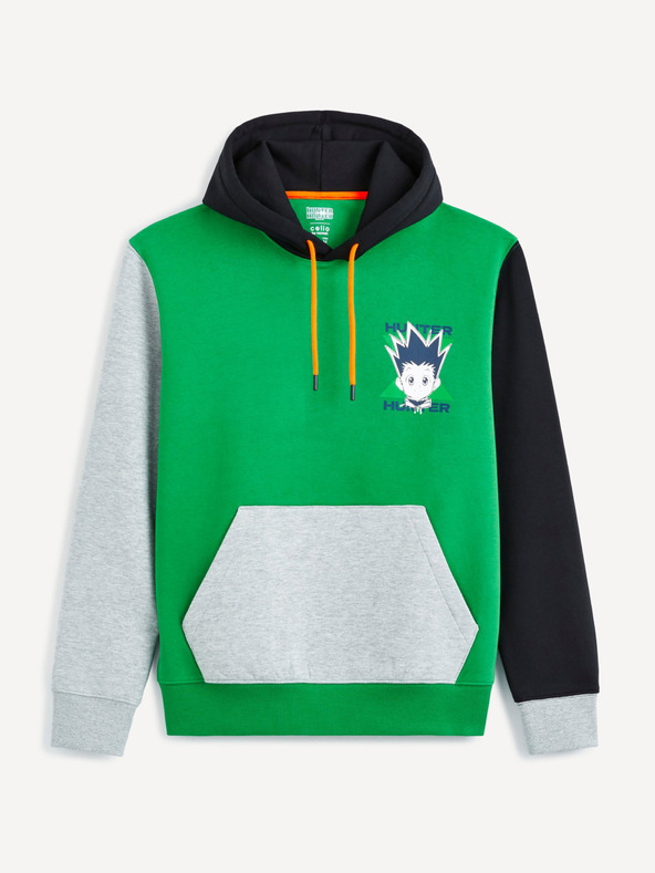 Celio Zelena muška majica Celio Hunter x Hunter