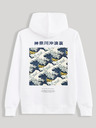 Celio Bijela majica s kapuljačom Celio Hokusai