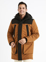Celio Celio Cubicol smeđa parka jakna