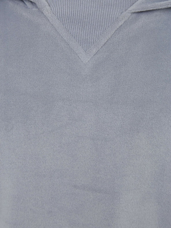 GAP Dječja baršunasta hoodie majica GAP