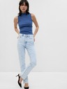 GAP Džins High Rise Slim Vintage Split-Hem GAP