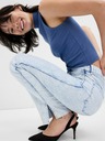 GAP Džins High Rise Slim Vintage Split-Hem GAP