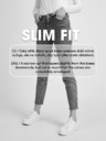 GAP Džins High Rise Slim Vintage Split-Hem GAP