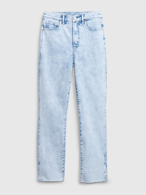 GAP Džins High Rise Slim Vintage Split-Hem GAP