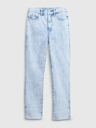 GAP Džins High Rise Slim Vintage Split-Hem GAP