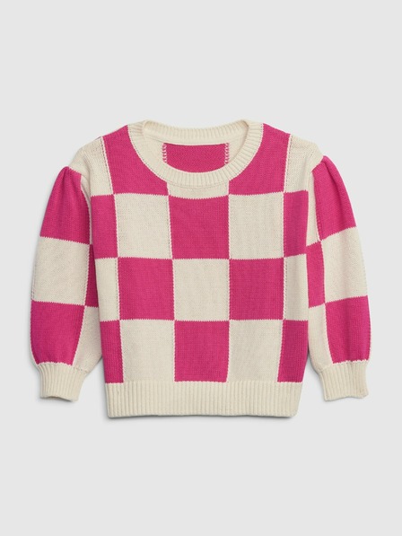 GAP Baby džemper s šahovnicom GAP