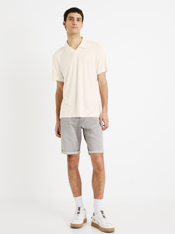 Celio Celio Deolive krem ​​muška polo majica