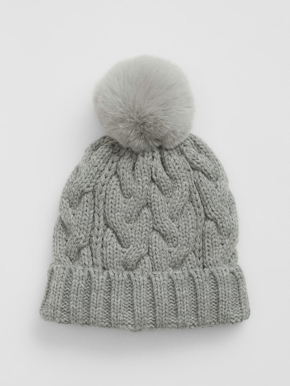 GAP Bebe kapa s pompomom GAP