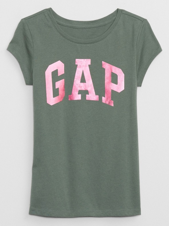 GAP Dječja majica s metalik logom Gap