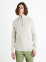 Celio Svijetlo sivi muški basic džemper Celio Celim