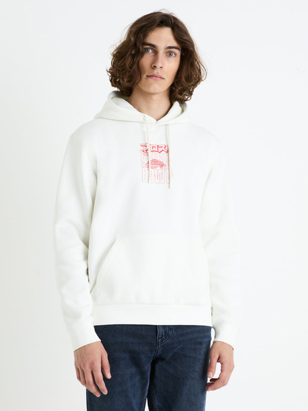 Celio Celio Fejabowl krem ​​muška majica s kapuljačom