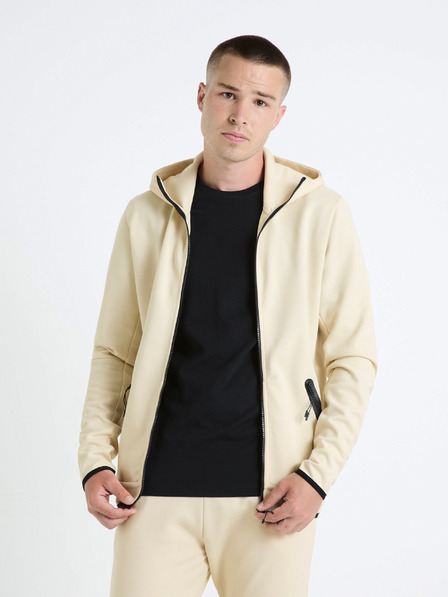 Celio Celio Fenewyoke krem ​​muška majica s kapuljačom