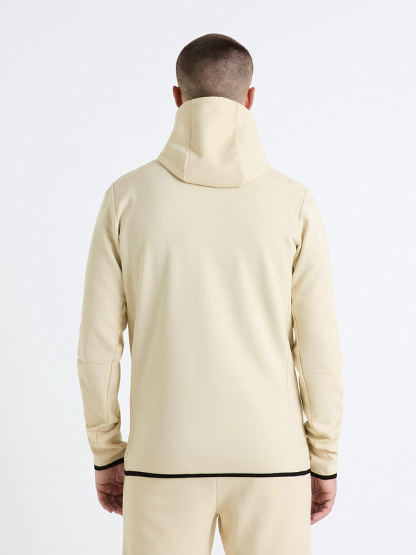 Celio Celio Fenewyoke krem ​​muška majica s kapuljačom