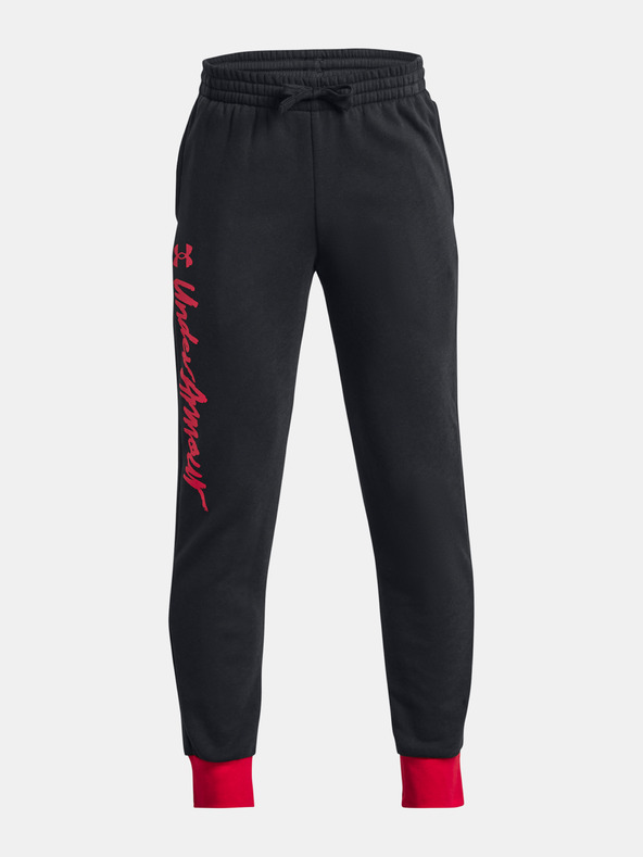 Under Armour Dječje trenirke Under Armour UA Rival Fleece Script Jgrs