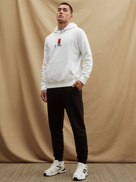 Celio Bijela muška majica s kapuljačom Celio Muhammad Ali
