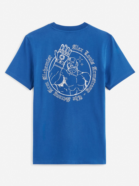 Celio Plava muška majica Celio Fullmetal Alchemist
