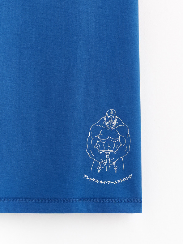 Celio Plava muška majica Celio Fullmetal Alchemist