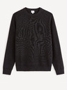 Celio Crni muški basic džemper Celio Femoon