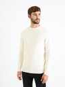 Celio Celio Beclo muški krem ​​basic džemper