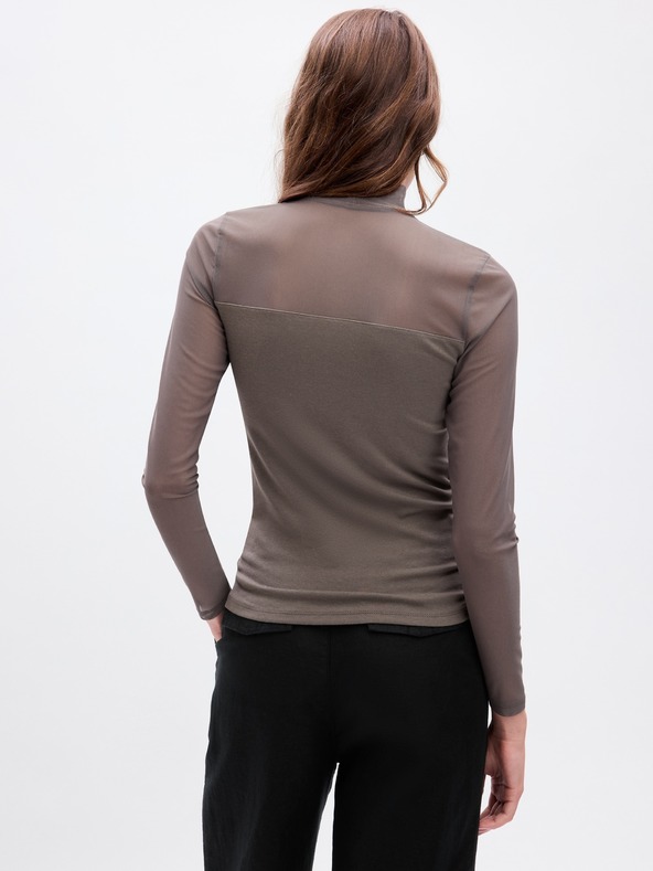 GAP Prozirni top s dugim rukavima GAP