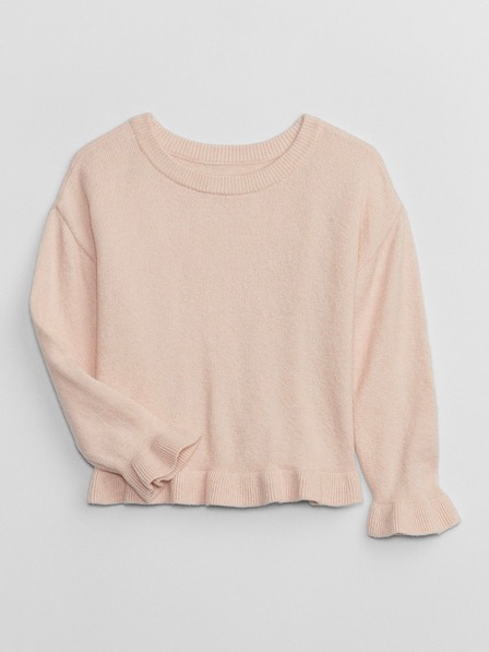 GAP Baby džemper s volanima CashSoft GAP