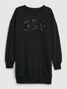 GAP Dječja sweatshirt haljina s logom GAP