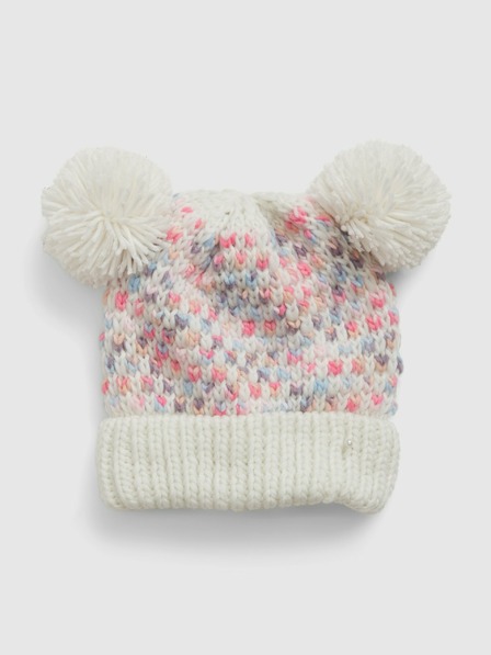 GAP Baby kapa s pompomom GAP