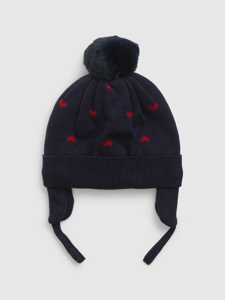 GAP Bebe kapa s pompomom GAP