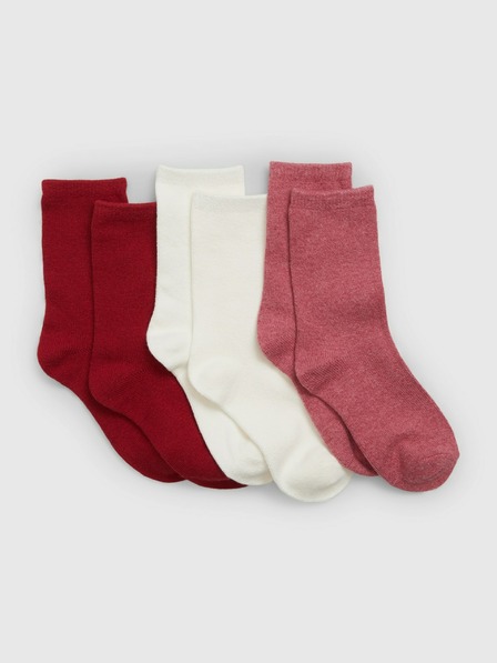 GAP Dječje čarape CashSoft, 3 komada GAP