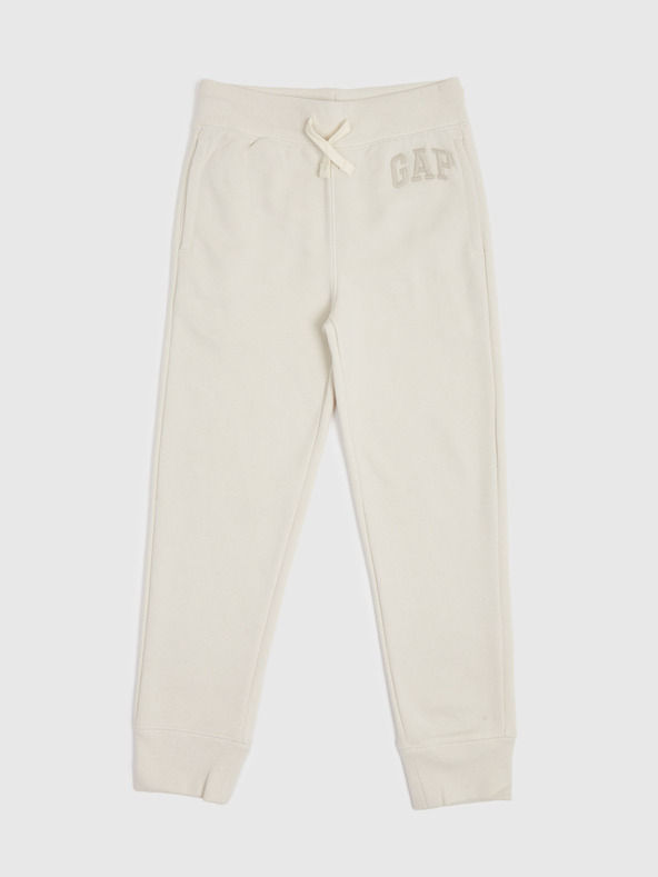 GAP Dječje fleece hlače s logotipom GAP